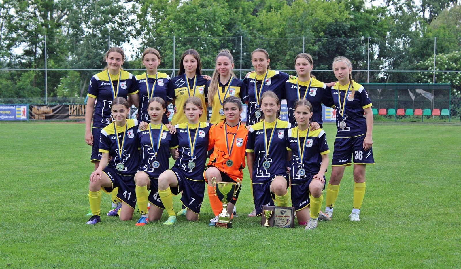 Історичний успіх СДЮСШОР WU-13 у фінальній частині Дівочої футбольної ліги України
